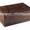 Custom Walnut Burl Wooden Humidor Cigar Box