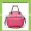 Low toxic qualified durable foldable print cotton diaper mommy bag