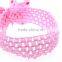 Deshine Big Ribbon Dot Bow Headband For Baby ZX1670