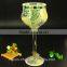 goblet mosaic votive glass candle holder