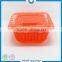 Black PP Plastic Microwavable Food Container Blister Box,wholesale BPA free meal prep container