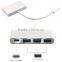 Aluminum USB 3.1 & USB-C to 4-Port Hub Adapter 5GBps HUB