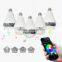 Smart LED Bulb Music Speaker RGB Lamp Smartphone