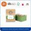 Printed brown kraft square paper soap gift box