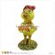 Chicken Figurine Holding Gold Bar Bullion Wholesale Christmas Ornament Suppliers