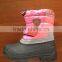 CS-13 Kids Snow Boots In Red Color Keep Warm In Winter