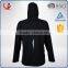 High quality polyester cheap men black outdoor jacket waterproof