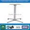 cast aluminum glass dining table base