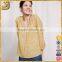 SHANGYI fashion 2016 new arrival v-neck loose cropped long sleeve women blouse                        
                                                Quality Choice