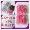 nylon colorful hook and loop letters number for hats