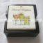 Different imaged white marble coaster