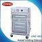 five layers food heated warmer cart with castor