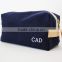 personalized and high quality waxed canvas cosmetic bag, cosmetic pouches , cosmetic and toiletry storage bags