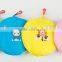 190T PA coating waterproof raincoat for adult for kids yellow color fashion style