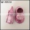 Wholesale Fashion Beautiful Toddler Pink Sequins Baby Moccasins