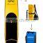 2016 new inflatable sup paddle board with back pack and hand pump