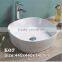 KJ2318-2 Saudia arabia hotsale model SASO Golden royal design vanity basin