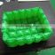 green portable inflatable bubble bag servicing tray for camping,beach leisure