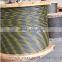 Black steel wire rope with one yellow stand R.H.O.L