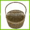Cheap Natural material stylish flower basket