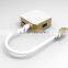 Metal Shell USB3.1 TO HD + DV I + VGA + DP + USB3.0 * 2 HUB 4 in 1
