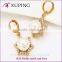 Best selling 18k gold color wholesale earrings