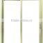 Sliding gate color design, sound insulation material sliding doors, colored tempered glass doors