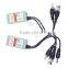 CAT5 Power Balun Transceiver 100m Transmission Distance 1CH Camera Video Audio Power Balun