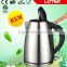 electric water kettle 1.7L led striking