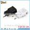 5V 3A 2 port dual usb wall charger EU/ US plug for samsung for Iphone charger