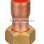 Connector with Brass Cap