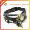 Braided Rope Ladies Leather Wrist Watches,Vintage Watches