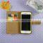 Creative&user-friendly Design Exclusive Top Quality Fahion Colorful Stripe Leather Wallet