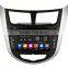 7" 4 core RK3188 android 4.4 up to 5.1 car multimedia For Hyundai Verna Solaris bluetooth