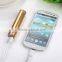 Mini Colorful Chain Power Bank for cell phone 2600mAh External Charger Battery Cheapest price universal power