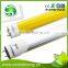 2015 aluminum SMD2835 high lumen UV-Proof yellow color 24w t8 led tube light