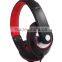 Good sound wired headphones retractable 3.5mm plug headset over ear head phone