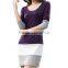 new style Women's Long Sleeve Pullover mulitcolor Sweaters dress wholesale