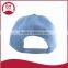 100 % Acrylic plain light blue snapback /blank snapback