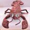 2016 New Design Cotton 65 CM Custom Stuffed Plush Shrimp Toys For Sale