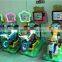 LED screen glassfibre kiddie ride amusement park 3d video car racing game machine