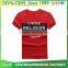 New style mens 100% cotton short sleeve o neck silk srceen prined t-shirt