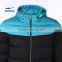 ERKE wholesale sports style lightweight warm feather goose full zip brand mens down jacket for winter with hood