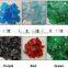 crushed cobalt blue slag glass rock