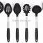 Premium high quality 5-piece silicone utensil red, silicone kitchen utensil sets