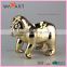 Customize Gold Elephant Ceramic Candle Holder with BSCI Certificate