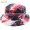 OEM service high quality brand custom tie dyed printed pattern fishermen bucket hat