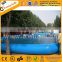 New design floating inflatable boat swimming pool A8006