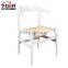Living room chairs / dining stool / wooden chairs with rope rattan seat