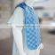 Non-woven fabric metal buckle to make cheap blue grib adults bibs